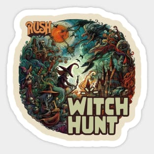 Rush Band, Witch Hunt Sticker